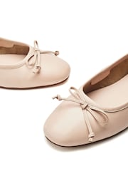 Moda in Pelle Ealing Bow Detail Ballerinas - Image 3 of 4