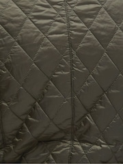 Barbour® Olive Green Flyweight Cavarly Quilted Jacket - Image 6 of 6