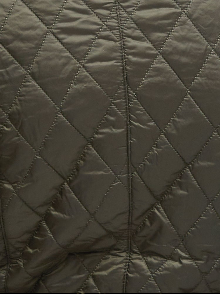 Barbour® Olive Green Flyweight Cavarly Quilted Jacket - Image 6 of 6