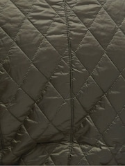 Barbour® Olive Green Flyweight Cavarly Quilted Jacket - Image 9 of 9