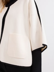 Phase Eight White Luna Boxy Jacket - Image 4 of 7