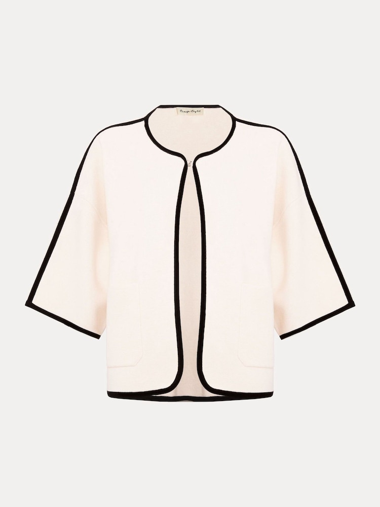 Phase Eight White Luna Boxy Jacket - Image 7 of 7