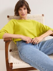 Phase Eight Green Cristine Knit Jumper - Image 4 of 6