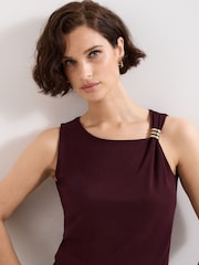 Phase Eight Red Samie Blouse - Image 4 of 7