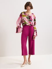 Phase Eight Pink Aubrietta Culottes - Image 1 of 6
