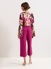 Phase Eight Pink Aubrietta Culottes - Image 2 of 6
