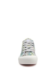 Rocket Dog Grey Jazzin Plus Ashford Cotton Trainers - Bild 4 von 6