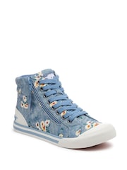 Rocket Dog Jazzin Hi Fig Cotton Trainers - Bild 1 von 6