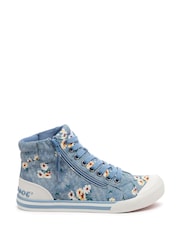 Rocket Dog Jazzin Hi Fig Cotton Trainers - Bild 2 von 6