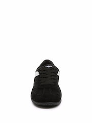 Rocket Dog Black Race Microfibre PU Trainers - Image 8 of 9