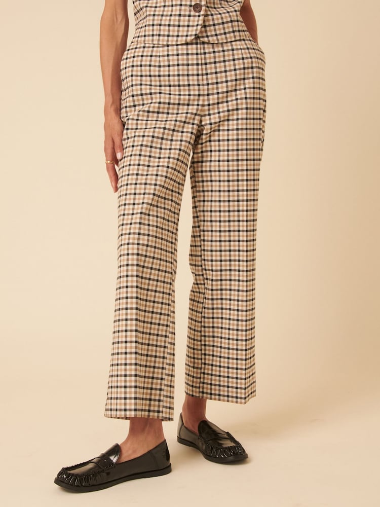 Nobodys Child Brown Etta Crop Trousers - Image 1 of 5