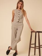 Nobodys Child Brown Etta Crop Trousers - Image 4 of 5