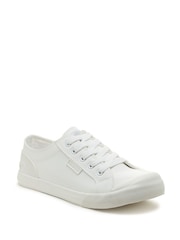 Rocket Dog Jazzin Sporty PU Rocket White Trainers - Bild 1 von 6