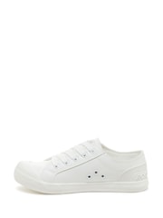 Rocket Dog Jazzin Sporty PU Rocket White Trainers - Bild 4 von 6