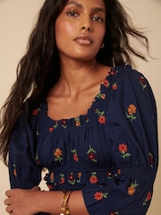 Nobodys Child Blue Cher Top - Image 4 of 4