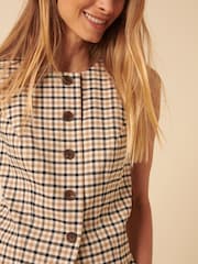 Nobodys Child Brown Jackie Waist Coat - Image 4 of 4