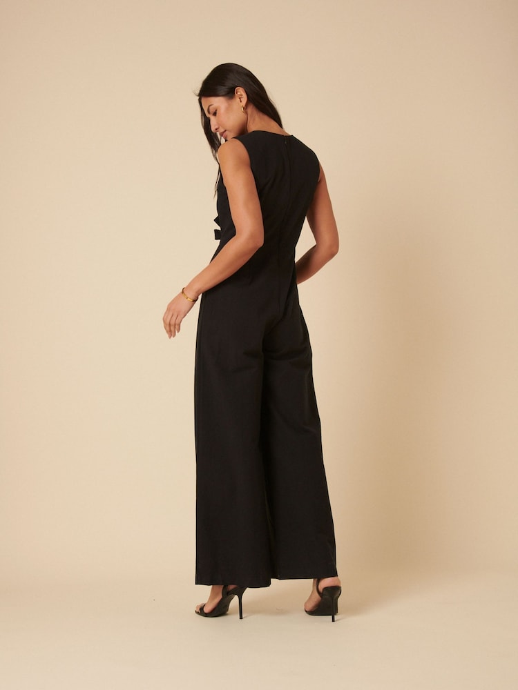Nobodys Child Black Bertha Jumpsuit - Image 2 of 6 Nobodys Child Black Bertha Jumpsuit - Image 2 of 6