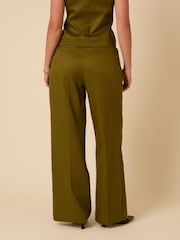 Nobodys Child Green Jax Wide Leg Trousers - Image 2 of 6