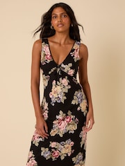 Nobody's Child Black Abbey Midi Dress - Image 4 of 5
