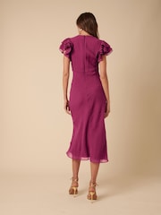 Nobodys Child Pink Layla Midi Dress - Image 2 of 6