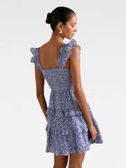 Forever New Blue Odette Petite Mini Dress - Image 2 of 5