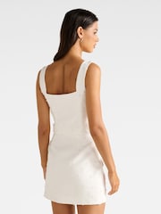 Forever New White Margot Embellished Top - Image 2 of 5