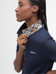Barbour® Navy Polo Dress - Image 5 of 7