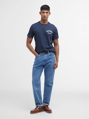 Barbour® Navy Preppy T-Shirt - Image 2 of 6