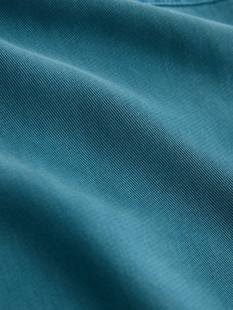 Teal Blue Tapered Leg TENCEL™ Trousers - Image 8 of 8