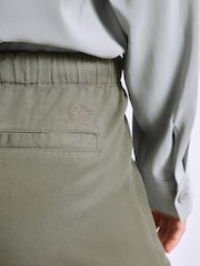 Khaki Green Tapered Leg TENCEL™ Trousers - Image 5 of 8