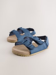 Navy Touch Fastening Baby Sandals (0-2mths) - Image 3 of 5