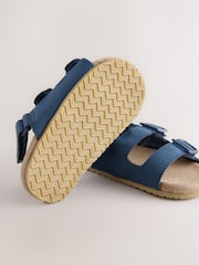 Navy Touch Fastening Baby Sandals (0-2mths) - Image 5 of 5