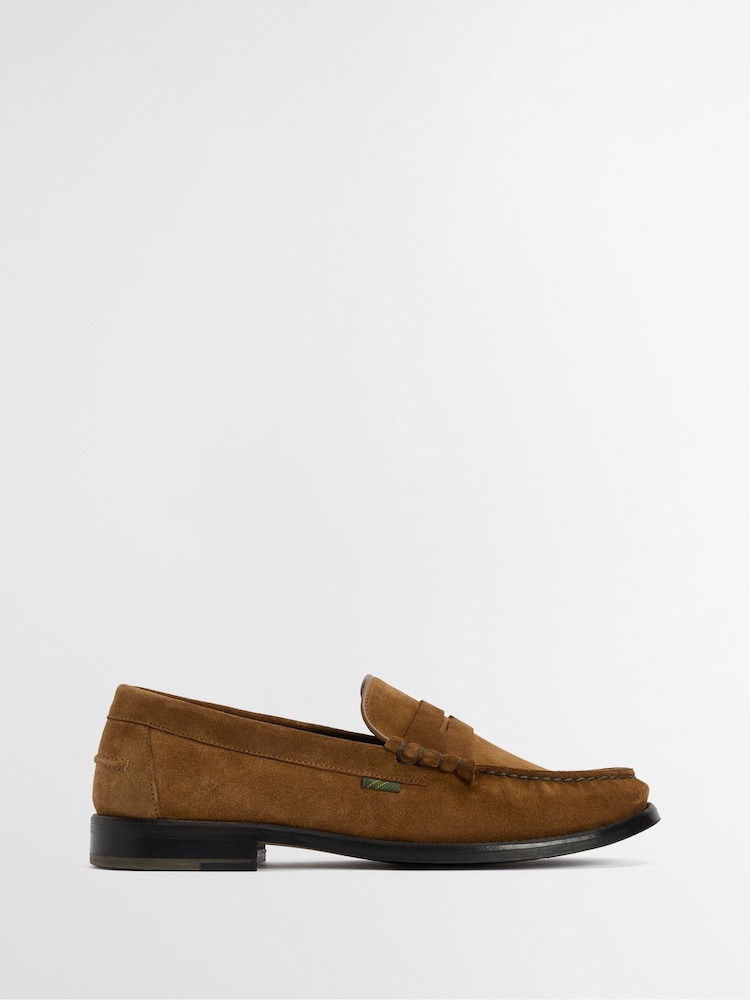Barbour® Brown Linford Loafers - Image 1 of 9