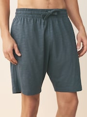 Blue/Black/Green/Red/Purple Jersey Pyjamas Shorts 5 Pack - Image 10 of 13