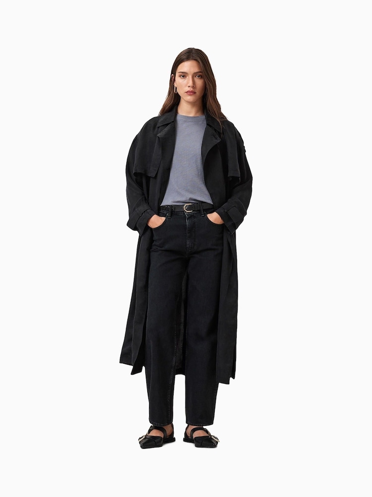 AllSaints Grey Anna T-Shirt - Image 2 of 7