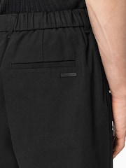 AllSaints Black Mori Trousers - Image 6 of 7