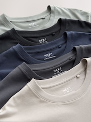 Multi Jersey Short Sleeve Pyjamas Set 5 Pack - Image 17 of 18