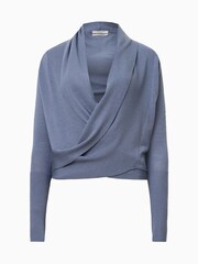 AllSaints Grey Wasson Pirate Cardigan - Image 9 of 9