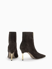 AllSaints Brown Natasha Suede Boots - Image 3 of 5
