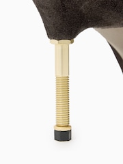 AllSaints Brown Natasha Suede Boots - Image 5 of 5