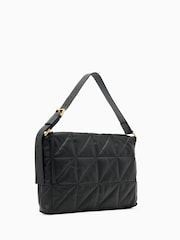 AllSaints Black Edbury Quilt Bag - Image 3 of 6