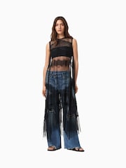 AllSaints Black Clara Dress - Image 3 of 7