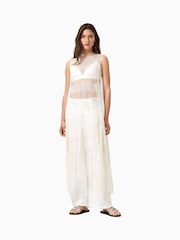 AllSaints White Clara Dress - Image 3 of 8