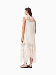 AllSaints White Clara Dress - Image 7 of 8