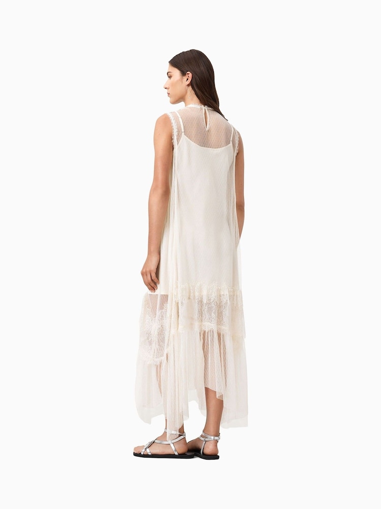 Buy AllSaints White Clara Dress from Next USA