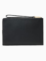 AllSaints Black Large Joshi Wallet - Image 4 of 4