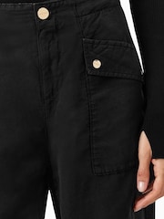 AllSaints Blue Val TENCEL™ Trousers - Image 3 of 7
