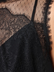 AllSaints Black Clara Top - Image 6 of 8