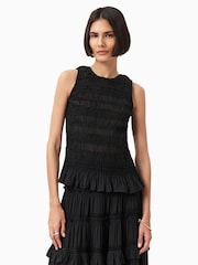 Preto - Blusa AllSaints Marion - Imagem 1 de 9