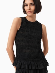 Preto - Blusa AllSaints Marion - Imagem 2 de 9